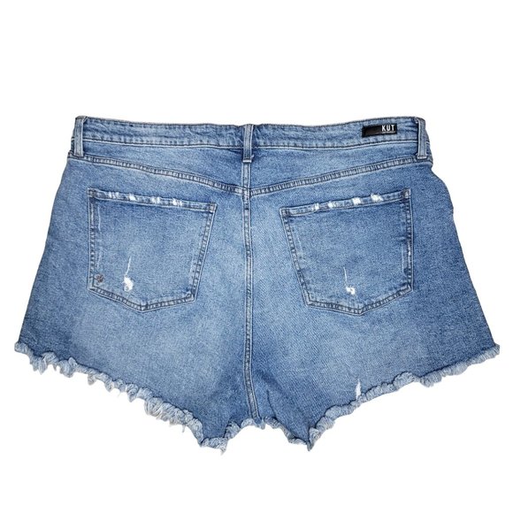 Kut from the cloth Jane highrise cut off denim shorts size 20W plus size - Picture 2 of 5